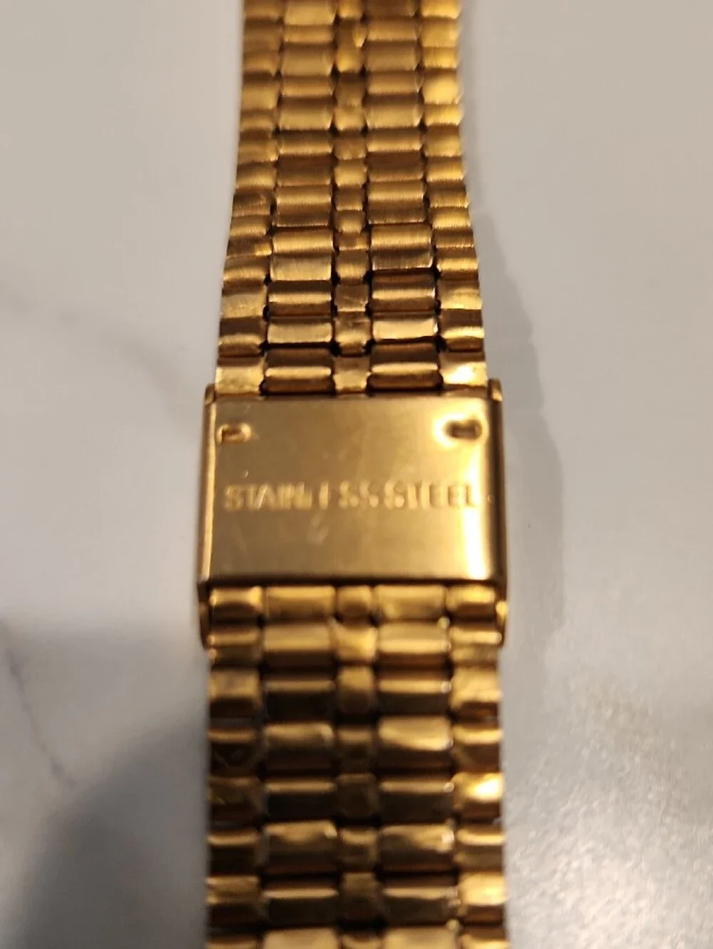 Digital World Time Watch Stainless Steel